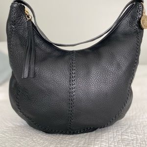 EUC The Sak Pink Label Leather 
Braid Lacing Shoulder Bag Purse